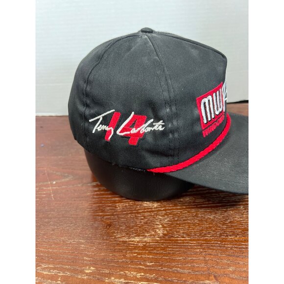 Vintage Terry Labonte #14 MW Windows Racing Snapback Hat D4 - Picture 2 of 5